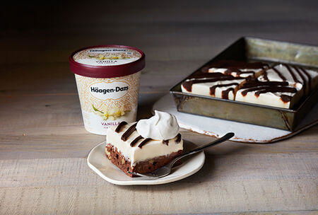 Häagen-Dazs Vanilla Ice Cream Brownie Bars